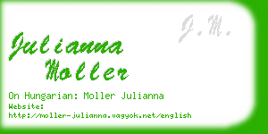 julianna moller business card